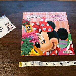 5/$20 Disney's Minnie Mouse Minnie's World book
